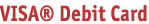 VISA Debit Card